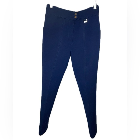 FERA Pants - FERA Ski Snowboard Pant Wool Blend Stirrup Size 12R Navy Blue EUC Vintage